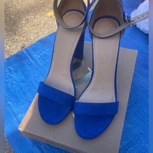 Ladies Cobalt Blue Heels